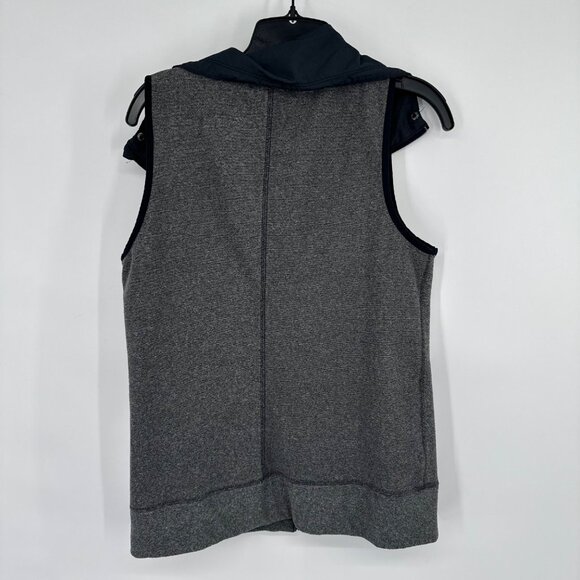 Under Armour ColdGear Sleeveless  Vest fleece womens size M Gray pockets - Picture 8 of 10